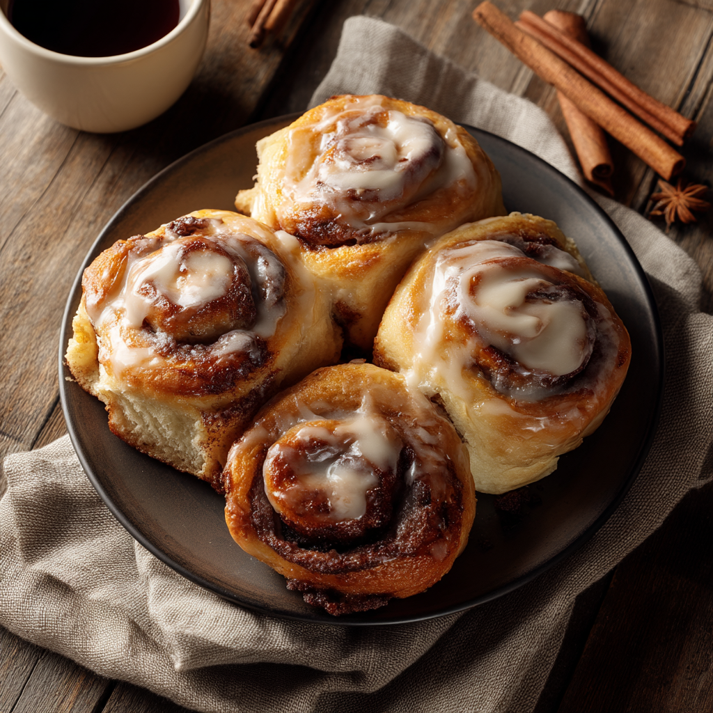 Mini cinnamon rolls